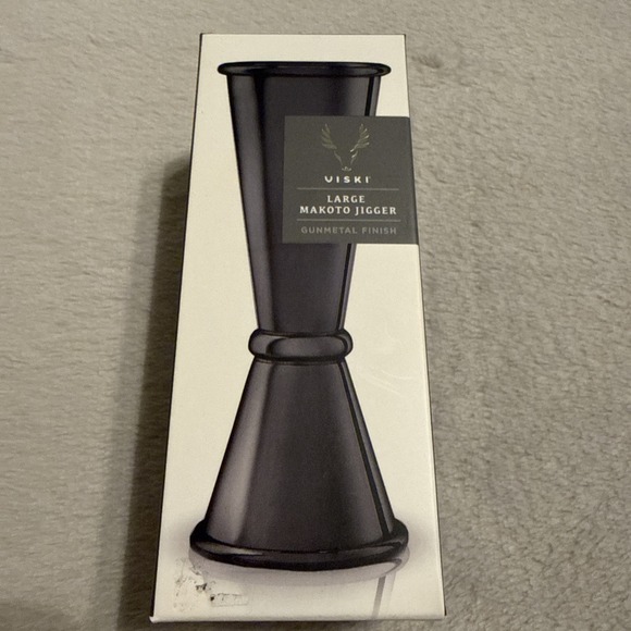 Viski Other - Viski Professional Japanese Style Makoto Jigger Shots Bar Tools Gunmetal New NIB